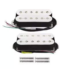 Receba Instalado - Conjunto de 2 Captadores Humbucker Fleor Ceramicos - comprar online
