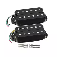 Receba Instalado - Conjunto de 2 Captadores Humbucker Fleor Alnico 2 - Guitarras Chinesas Instrumentos Musicais e Acessórios