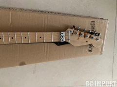 Guitarra EVH Frankstein Red Black Stripes Relic Eddie Van Halen Replica Chinesa na internet