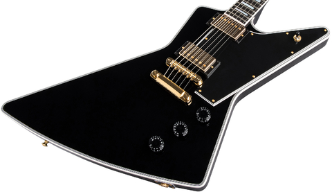 Guitarra Elétrica Explorer Custom Shop Black Beauty Replica Chinesa