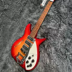 Imagem do Guitarra Elétrica 325 John Forgety Semi Hollow Cherry Sunburst Replica Chinesa