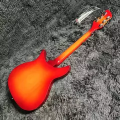 Guitarra Elétrica 325 John Forgety Semi Hollow Cherry Sunburst Replica Chinesa
