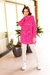 Blusão Tricot Bolso - Rosa - Freesiah