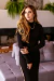 Vestido Canelado Tricot - Preto - comprar online