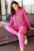 Blusão Tricot Trança - Rosa na internet
