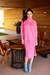 Imagem do Blusa Tricot Over Gola Alta - Rosa