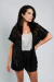 Shorts Paetê - Preto - comprar online