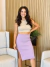 Saia Tricot - Lilac - comprar online