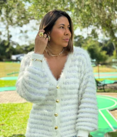 Casaco Angora Tricô - comprar online