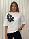 Camiseta Over Flores Lez a Lez - comprar online