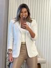 Blazer Risca de Giz Marina - comprar online