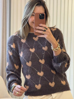 Imagem do Blusa Tricô Coração