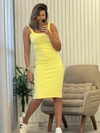 Vestido canelado alças na internet