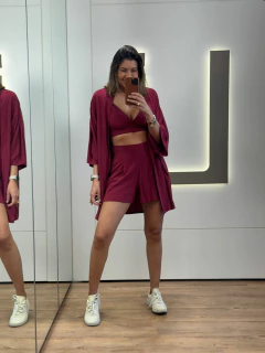 Conjunto Kimono Curto na internet