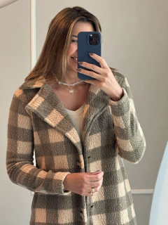Casaco Teddy Xadrez - comprar online