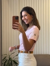 T-Shirt Bordado Manga - LiStore Conceito