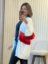 Cardigan Faixa Colorida - comprar online