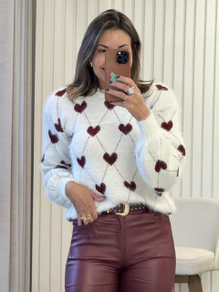 Imagem do Blusa Tricô Coração