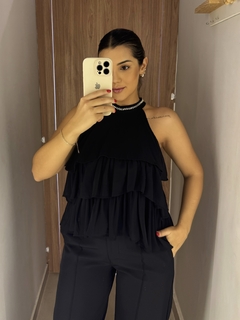 Blusa Jasmine preta