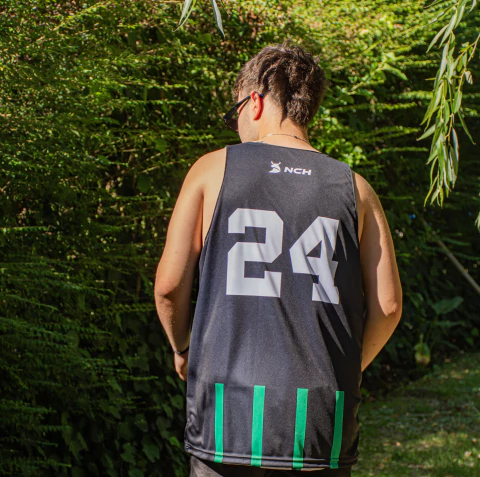 Camiseta Basquet Reversible Nueva Chicago