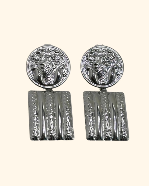 BRINCO MEDALHA PRATA - comprar online