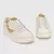 SAPATÊNIS FRED PERRY B721 LEATHER BRANDED - BRANCO/ MOSTARDA - JP store