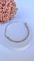 Pulseira Zircônias Navetes | Dourado
