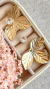 Brinco Ear Jackt Flor com Zircônia Grande | Dourado - comprar online
