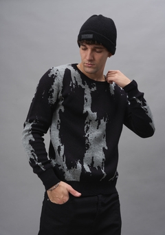 Sweater Dripper Gris - comprar online