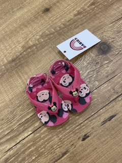 Sandália de dedo emborrachado rosa - Minnie (Havaianas) - comprar online