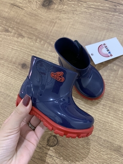 Galocha azul marinho com vermelho (W Boys) - comprar online