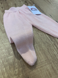 Calça rosa clarinho de tricot na internet