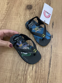 Chinelo de dedo preto Batman (Havaianas) - loja online