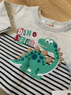 Blusa moletom cinza - Dino (Brandili) na internet