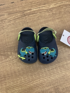 Babuche azul marinho - dinossauro (Luelua) - comprar online