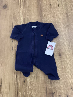 Macacão com pé azul marinho (Mini & Co) - comprar online