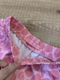 Short Tactel estampado rosa - corações (Lilica Ripilica) na internet