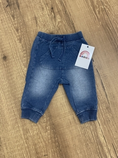 Calça jeans azul básica - coz de elástico (Hering) - comprar online