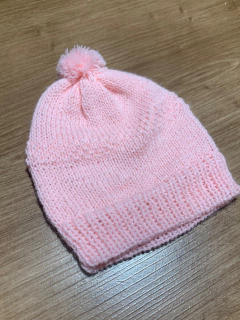 Toura rosa bebe tricot (3 meses) - comprar online