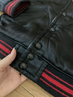 Imagem do Jaqueta de seda e moletom preto com cinza ´1924 champs´ (Polo Ralph Lauren)