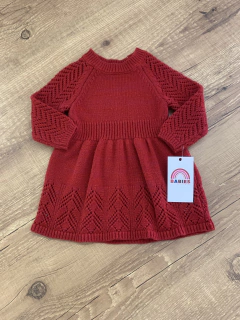 Vestido de tricot manga longa com glitter (Cat & Jack)