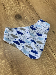 Babador nuvem azul - 3 meses - comprar online