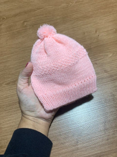 Toura rosa bebe tricot (3 meses) na internet