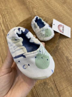 Pantufa verde polvinho - comprar online