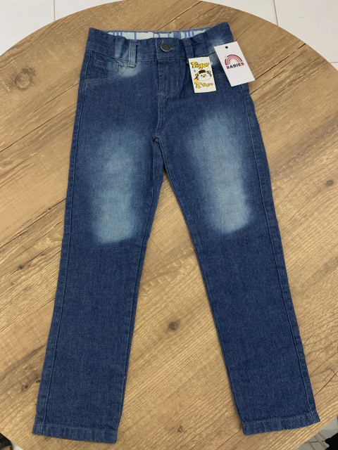 Calça jeans azul básica (Tigor) - comprar online