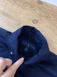 Camisa social manga longa azul marinho (Polo Ralph Lauren) na internet
