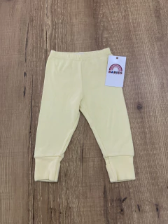 Calça amarela manteiga básica (Mini & Co) - comprar online