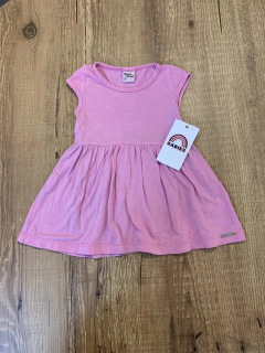Vestido rosa com strass (Quebra-cabeça)