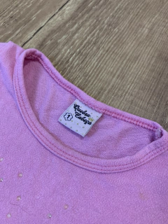 Vestido rosa com strass (Quebra-cabeça) na internet