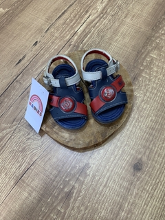 Sandalia azul e bege (Kidy) - comprar online